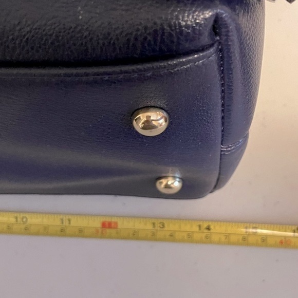 (NWT) Anne Klein Shoulder Handbag with Tassel | Leo Lion Logo - Picture 10 of 13